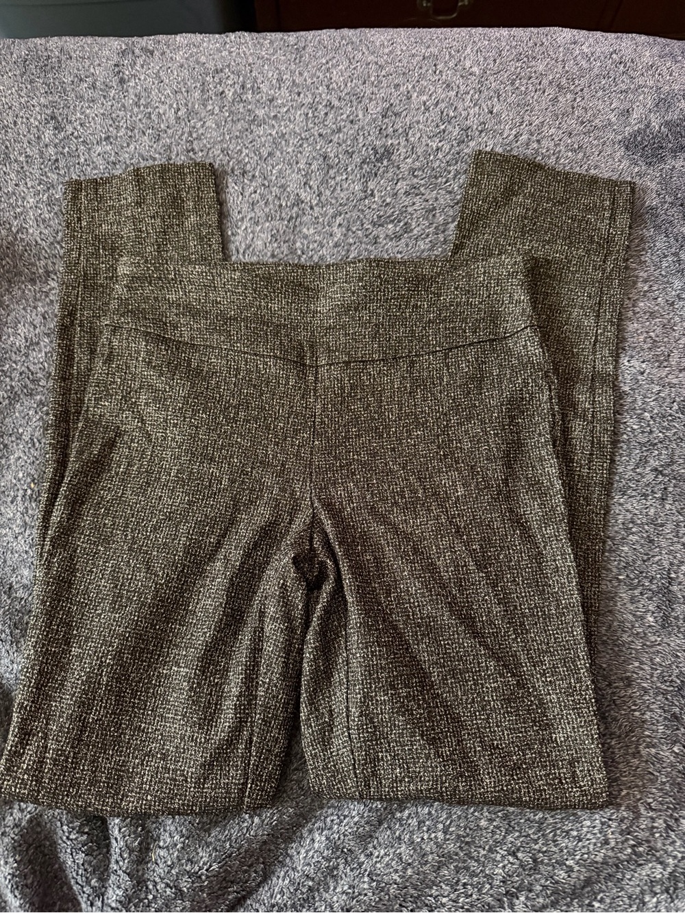 Van Heusen Stretch Extensible Tweed Pattern Regular Fit Pants